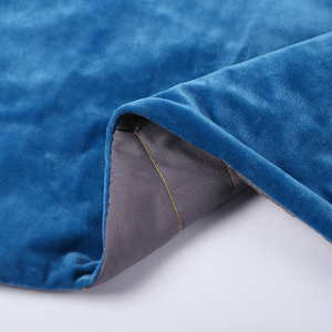 2017 mode pas cher 2 côté double pli bleu quilting <span class=keywords><strong>anti</strong></span> pilling polaire couverture micro lot - Product Image 3