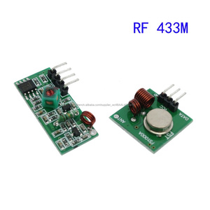 RF sans fil module récepteur et émetteur carte de module super régénération 315/433 MHZ DC5V (ASK/OOK) 1 paire = 2 pcs - Product Image 2