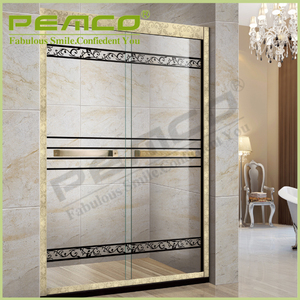 <span class=keywords><strong>Mampara</strong></span> de <span class=keywords><strong>ducha</strong></span> de vidrio retráctil deslizante de <span class=keywords><strong>acero</strong></span> <span class=keywords><strong>inoxidable</strong></span> 304 para baño prefabricado - Product Image 5
