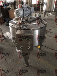 100L/200L/300L de acero inoxidable pequeño jugo de leche pasteurizador - Product Image 6
