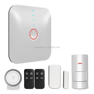 Smart Home Nouveau et chaud APP contrôle sans fil Smart Home security Système d'alarme Wifi avec bouton sos