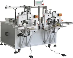 Semi automatic double heads facial tissue packing machine