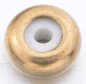 14k Gold Filled 2.0mm Stopper Bead Silicone For Jewelry Making.