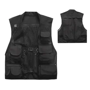 Wholesale Multifunctional Mesh Leisure Outdoor Sports Hunting Fishing Vest