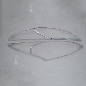<span class=keywords><strong>Accessoires</strong></span> de voiture extérieurs, couvre-phare en plastique ABS chromé pour <span class=keywords><strong>PEUGEOT</strong></span> <span class=keywords><strong>3008</strong></span> 2013 - Product Image 2