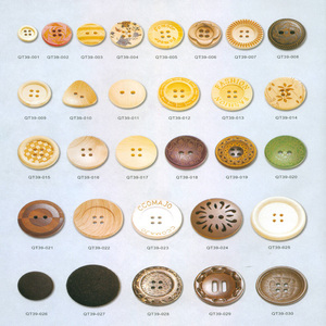 Trang Trí Fancy Nút Gỗ Số Lượng Lớn, Dừa Shell Nút, Trẻ Em Nút - Product Image 6