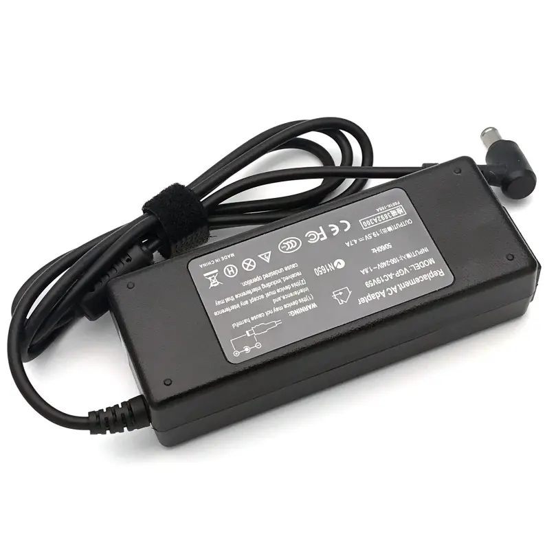 19.5V 4.7A 90 Wát AC DC Power Adapter Cho Sony VAIO VGP-AC19V10 VGP-AC19V11 SVE141B11W Máy Tính Xách Tay 19.5V 4.7A 90 Wát Sạc