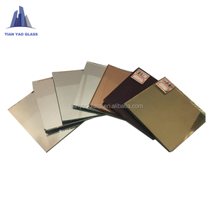 Miroir en verre <span class=keywords><strong>teinté</strong></span> bronze pour salle de bain design - Product Image 3