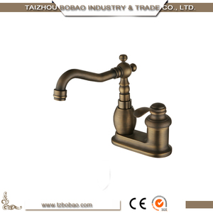 Modelo 9303 Antiguo lavabo del golpecito de mezclador del grifo de cuello largo - Product Image 1