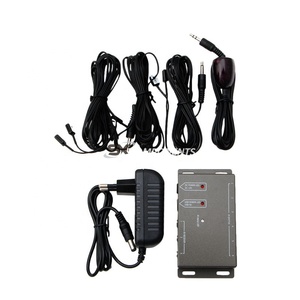 Hồng ngoại từ xa <span class=keywords><strong>Extender</strong></span> 6 phát 1 Receiver Hidden <span class=keywords><strong>IR</strong></span> Repeater hệ thống Kit DC <span class=keywords><strong>IR</strong></span> Repeater Kit - Product Image 2