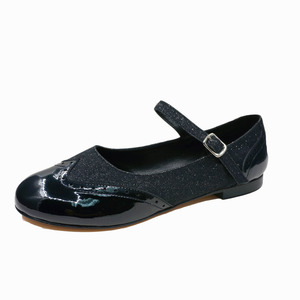 Zapatos de baile con tacón plano para mujer, suela exterior de cuero duro, para baile, 2083 - Product Image 3