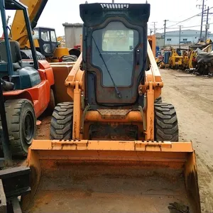 ใช้กรณี420 Skid Steer ล้อลากราคาถูกสำหรับขาย/ใช้กรณี420รถตักดินล้อ Loader สำหรับขาย