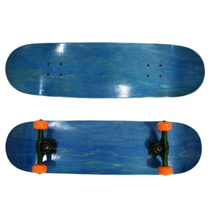 Planche à roulettes en érable canadien de haute qualité 2022, 9 plis, complète avec des trucks en aluminium de 5 pouces, vitesse maximale de 35 km/h - Product Image 4