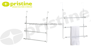 OEM Shopee EBay Cast Iron Chrome Finish Movable Bathroom Shelf <b>Towel</b> Bar Heater for Hotel Use Taiwan Manufacturer's Household - Product Image 6