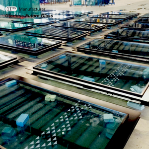 24mm 18mm Double volet trempé isolé réfléchissant Low E verre pour Curtainwall - Product Image 2