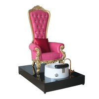 Nouveau fauteuil de pédicure de luxe européen, chaise de spa de luxe, trône de salon de manucure, soins des pieds