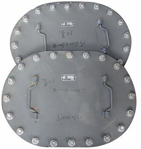 Marina barco estancas de acero de Ronda tapa de la escotilla - Product Image 1