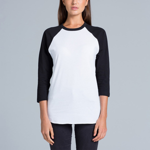 Nouveauté <span class=keywords><strong>T</strong></span>-<span class=keywords><strong>shirt</strong></span> <span class=keywords><strong>de</strong></span> <span class=keywords><strong>baseball</strong></span> à manches raglan 3/4 personnalisé - Product Image 3