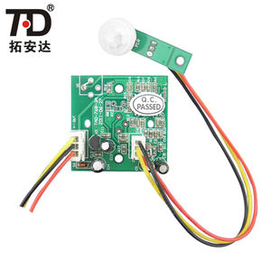 Nhà Máy Giá Pyroelectric Cảm Biến Hồng Ngoại DC4.5-20V PIR Cảm Biến Chuyển Động Mô-đun Cảm Biến Pir - Product Image 1