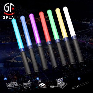 DMX512 Fernbedienung RGB LED Foam Light Stick für Party Events LED Light Up Foam Stick Baton Leuchten Baton <span class=keywords><strong>Wands</strong></span>