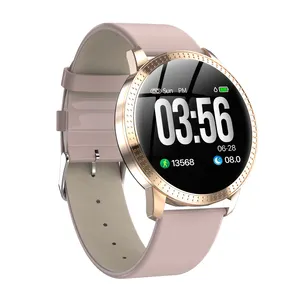 Mode Elegante Dames Smart Horloge CF18 Bloeddruk Hartslag Bericht Push Display Smartwatch