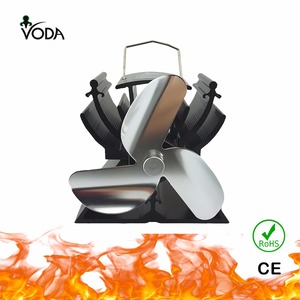Ventilateur de poêle auto-alimenté VODA pas cher pour la circulation de la chaleur sans <span class=keywords><strong>électricité</strong></span> - Product Image 1