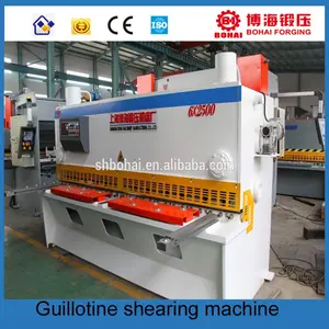 Alibaba China fournisseur QC11K/Y NC / CNC Guillotine hydraulique plaque de cisaillement Machine de découpe de la Machine