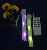 Bracelet décoratif avec télécommande LED 433Hz, produit d'usine, pour fête, vente en gros