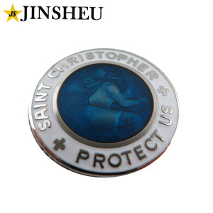 Saint <span class=keywords><strong>Christophe</strong></span> Nous Protéger Prière Pièce de Défi - Product Image 1