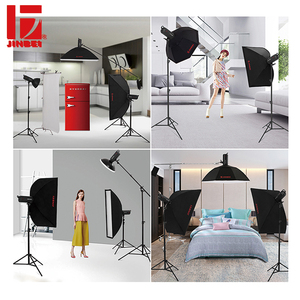 JINBEI M 60*90cm Photography Studio <strong>Soft</strong> <strong>Box</strong> Continuous <strong>Light</strong> with Bowens Mount for Vlogging Camera for youtube - Product Image 6