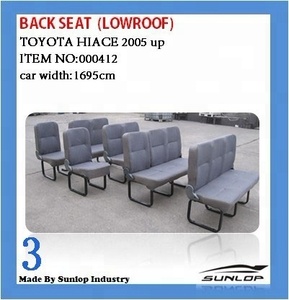 SUNLOP هايس أجزاء مقاعد السيارة #000412 Hiace المقاعد الخلفية Lowroof ضيق الجسم ركاب اكسسوارات تصنيع قطع غيار السيارات - Product Image 6