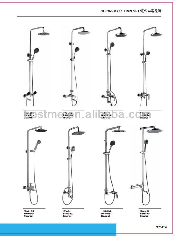 Colonne de douche ensemble