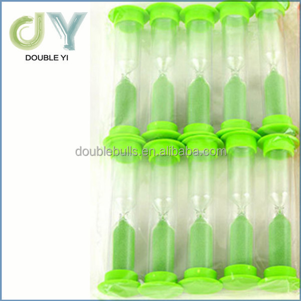 Plastic sandglass & hourglass & sand timer for wholesale