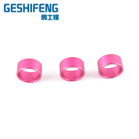 Bagues d'identification pour oiseaux en aluminium Geshifeng de 2 mm à 28 mm, impression laser, pour pigeons