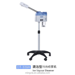 Vaporizzatore per Viso Professionale Bianco con Funzione Caldo/Freddo e Ozono per Salone di Bellezza - Product Image 6