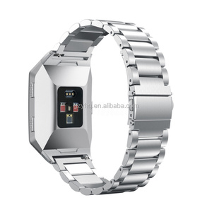 Watch Band for <strong>Fitbit</strong> <strong>Ionic</strong> Stainless Steel Metal Replacement Wrist Strap for <strong>Fitbit</strong> <strong>Ionic</strong> Smart Watch Band Strap