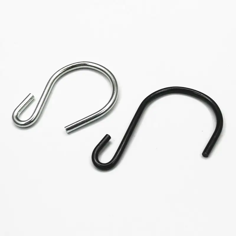 Stainless steel S type shape hook metal J hook, S hook for kitchen hanger