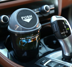 Su misura Logo Campione Gratuito di Plastica <span class=keywords><strong>Car</strong></span> Trash Can, Mini Bidoni Della Spazzatura - Product Image 4