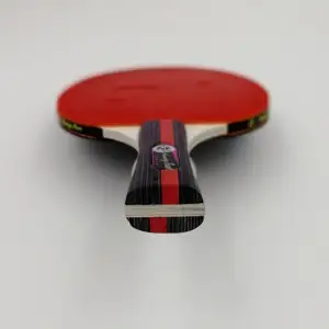 De Madera de formación de alta calidad de tenis de mesa paleta 3 estrellas poplar raqueta de ping pong