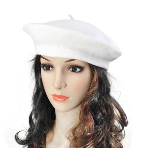 Boina mujer gorros de invierno para mujeres gorra de punto sombreros de señora chica boinas sombrero - Product Image 3