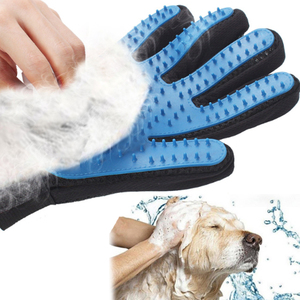 Cane Del gatto 2-In-1 Pet Guanti di Massaggio, Doppio Lato Peli di Animali Domestici Pulitore Grooming Guanto - Product Image 1