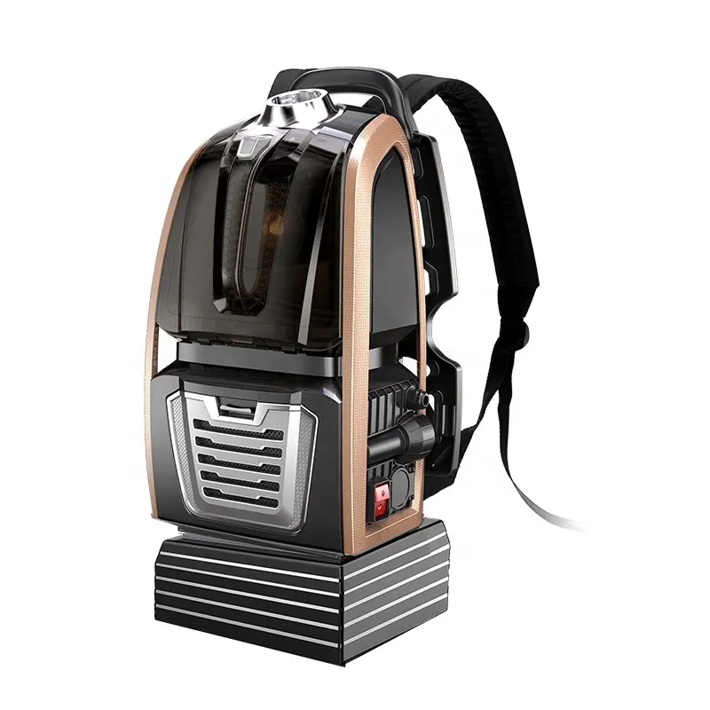 Cleanwill bagless back pack vacuum cleaner in cordless light wighted design for hard floor and carpet clean