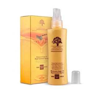 Para Arganmidas, el mejor spray para el cabello con aceite de argán marroquí para cabello negro, jengibre orgánico ligero sin enjuague, etiqueta privada para el hogar - Product Image 1