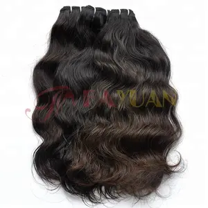 Abundant Stock Natural Color Raw Unprocessed Loose Wave Indian Virgin Human Hair
