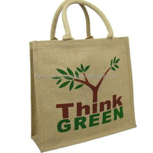 Sac fourre-tout en Jute, sac de luxe multifonctionnel à la mode et Durable, sacs de Shopping environnemental, meilleure vente en inde - Product Image 2