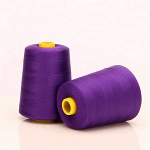 Hilo de coser de poliéster para tela vaquera, tejido de algodón, 40-80, 30/2, 29/3, 20/2, 20/3, fabricante Industrial - Product Image 4