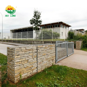 <span class=keywords><strong>Homgeek</strong></span> Jardinière à Gabion (pierres non incluses) en Acier Galvanisé avec Grande Capacité de Charge Argenté 50 x 50 x 50cm - Product Image 5