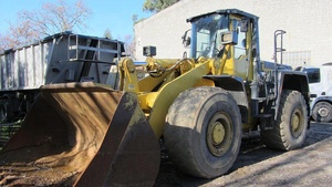Machine à chargeur frontal lourd Komatsu WA470 d'occasion Chargeur payant Composant de moteur à noyau Charge nominale de 7 tonnes Moteur 194kw Excellent état - Product Image 2