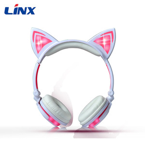 Personnalisé chat oreilles casque Vendu sur <span class=keywords><strong>Alibaba</strong></span>, vente chaude écouteurs - Product Image 5