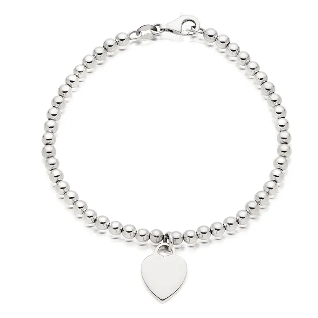 Oem/Odm Hart En Boom Vorm Charme Kralen Armband Sieraden 925 Sterling Zilveren Sieraden Vrouwen Armbanden, Armbanden Geen Steen